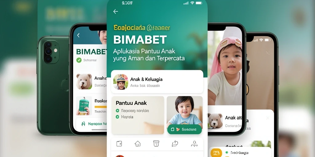 Tampilan antarmuka aplikasi Pantau Anak BIMABET yang user-friendly.