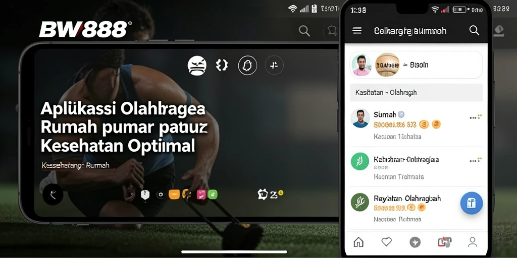 Antarmuka BW888 menampilkan berbagai program olahraga yang menarik.